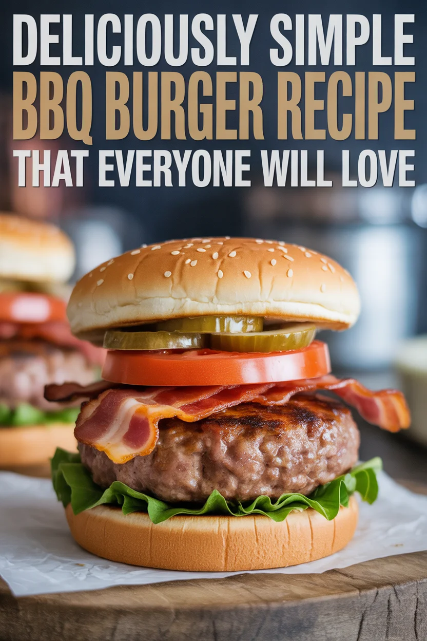 Deliciously Simple BBQ Burger Recipe That Everyone Will Love