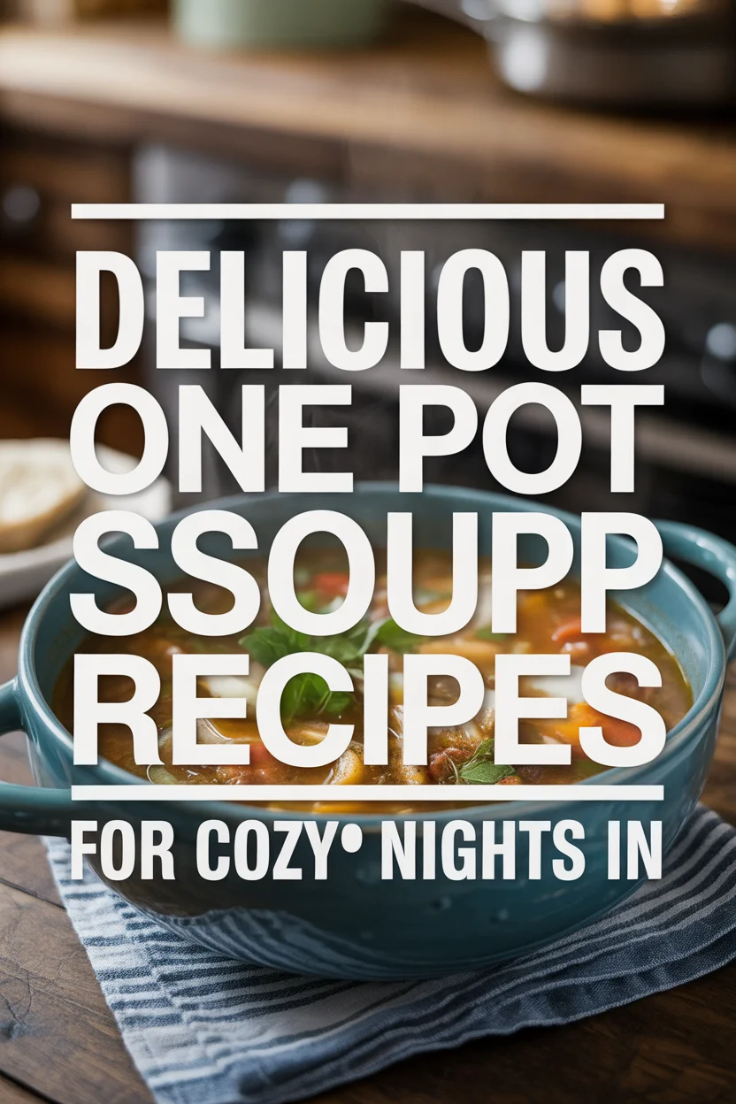 Delicious One Pot Soup Recipes for Cozy Nights In