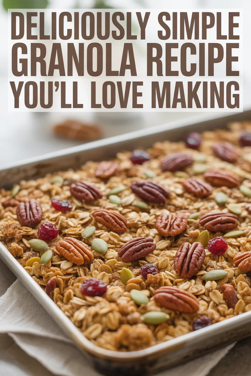 simple granola recipe