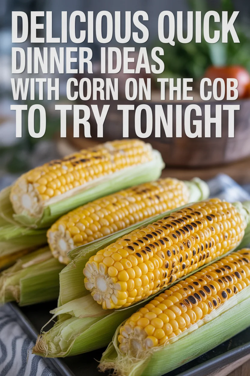 Delicious Quick Dinner Ideas with Corn on the Cob to Try Tonight