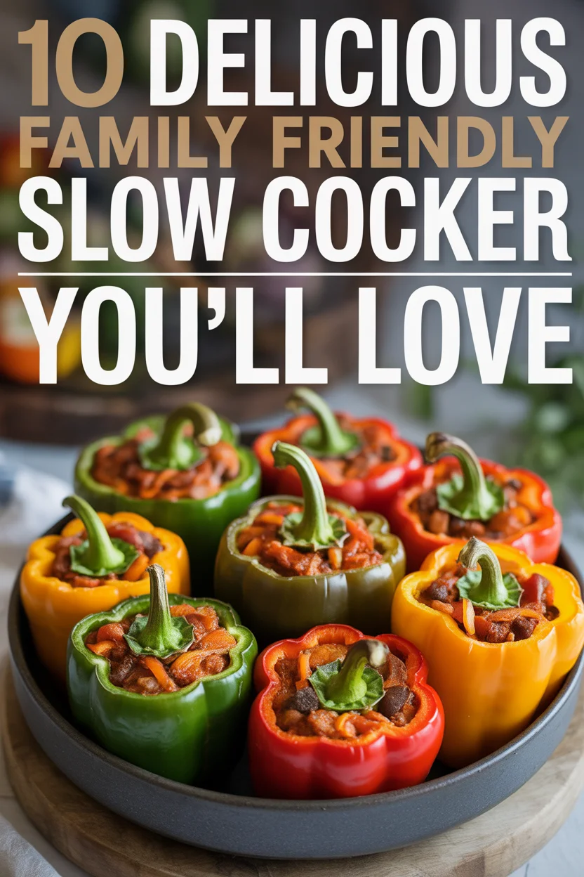 10 Delicious Family Friendly Slow Cooker Recipes You’ll Love