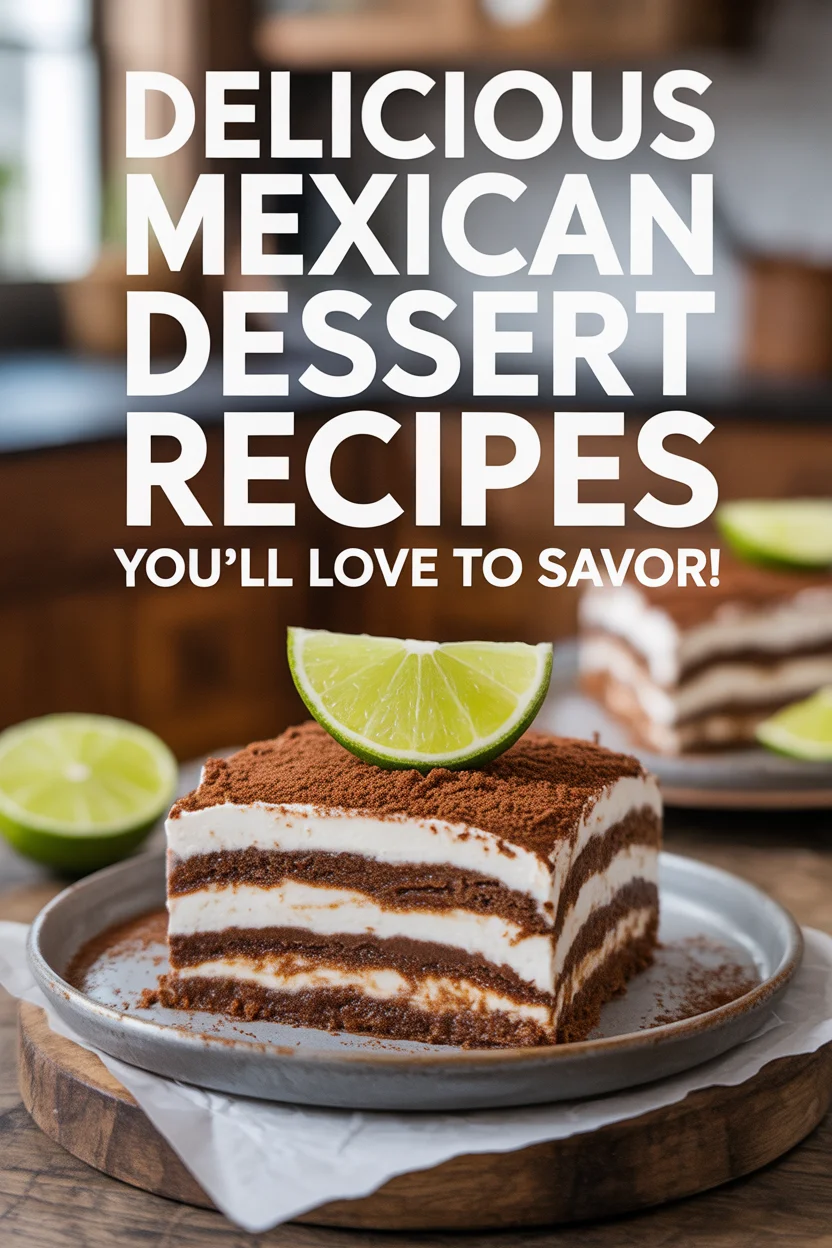 mexican dessert recipes