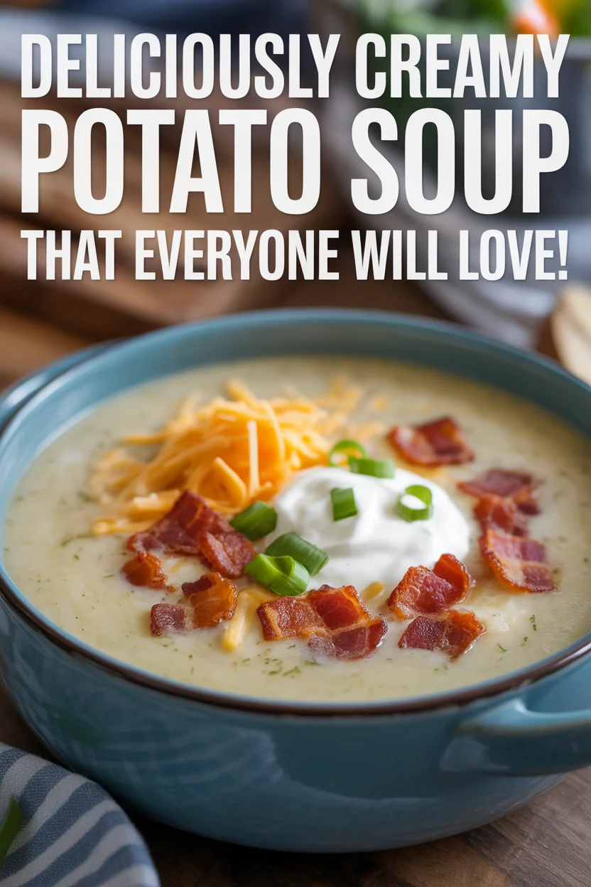 Deliciously Creamy Potato Soup That Everyone Will Love!