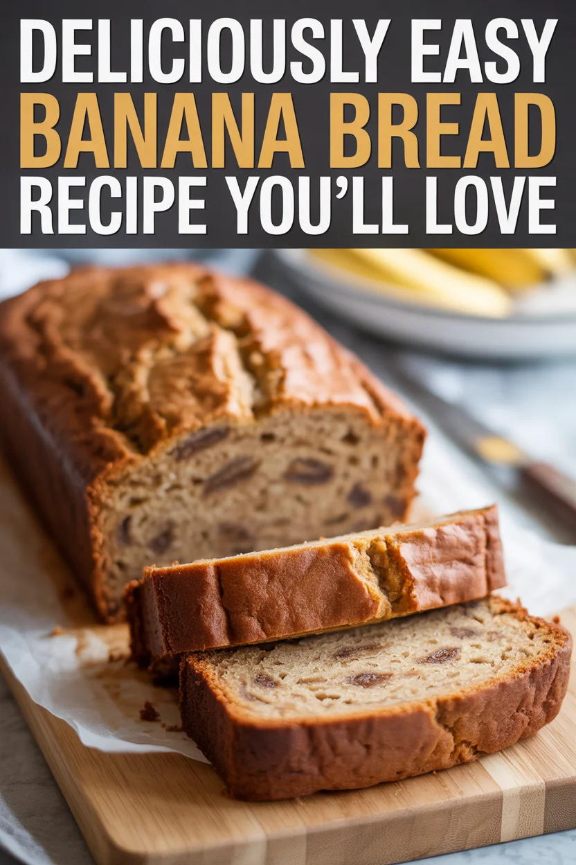 Deliciously Easy Banana Bread Recipe You’ll Love