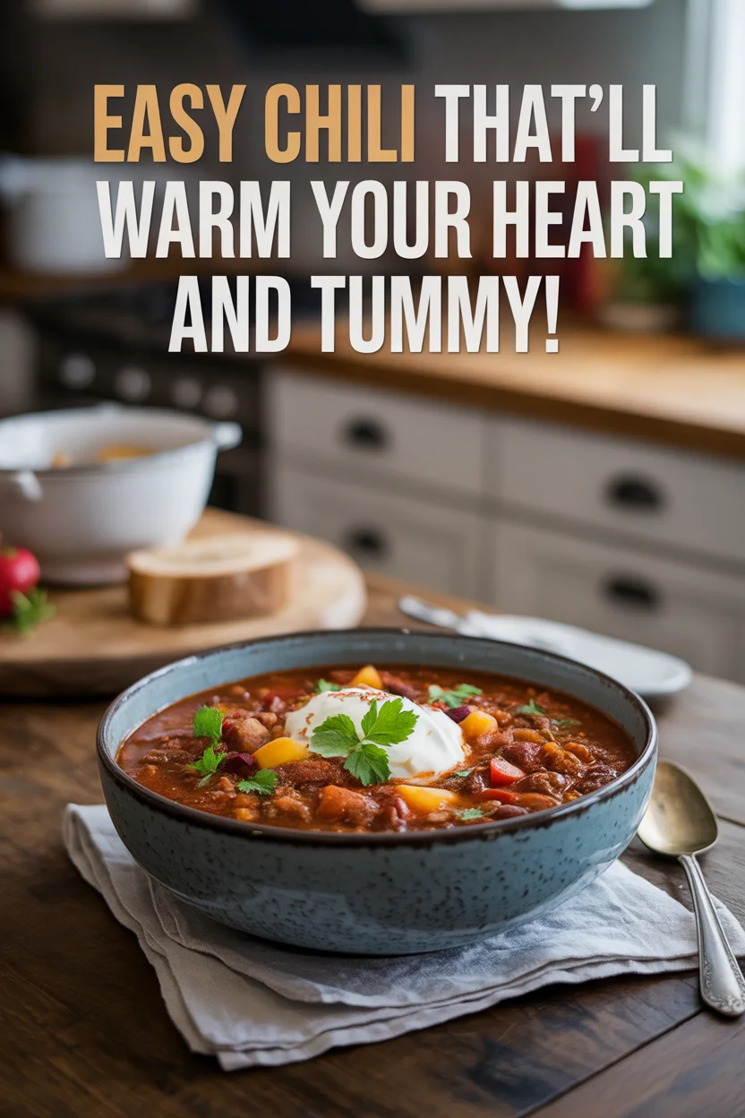 Easy Chili That'll Warm Your Heart and Tummy!