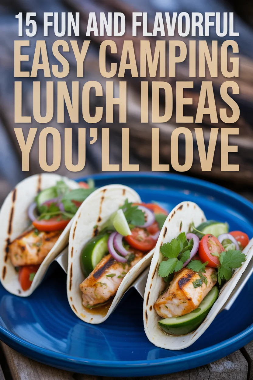 15 Fun and Flavorful Easy Camping Lunch Ideas You'll Love