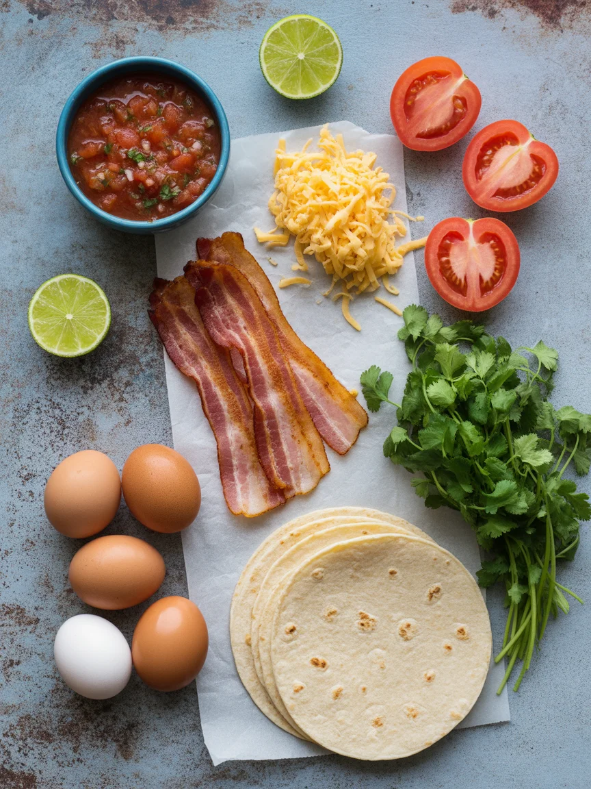 meal prep breakfast tacos