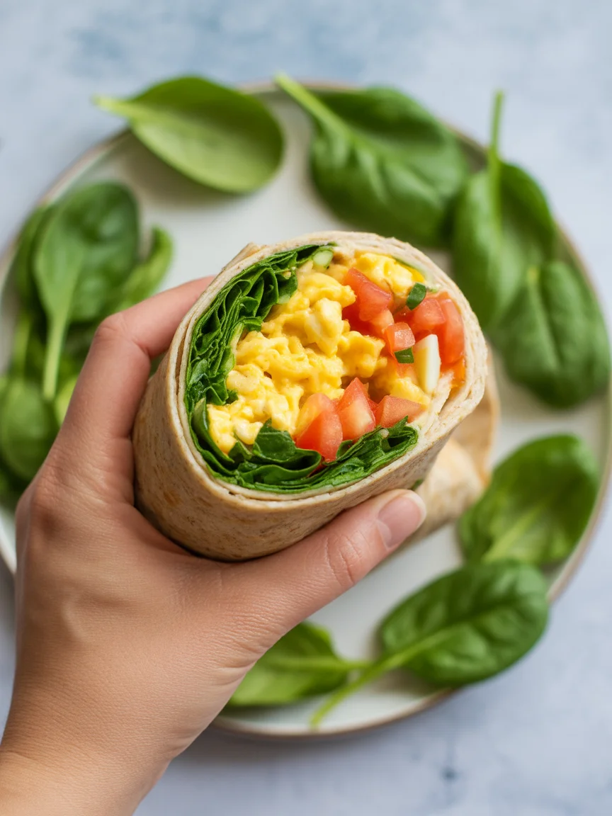 meal prep healthy breakfast burritos