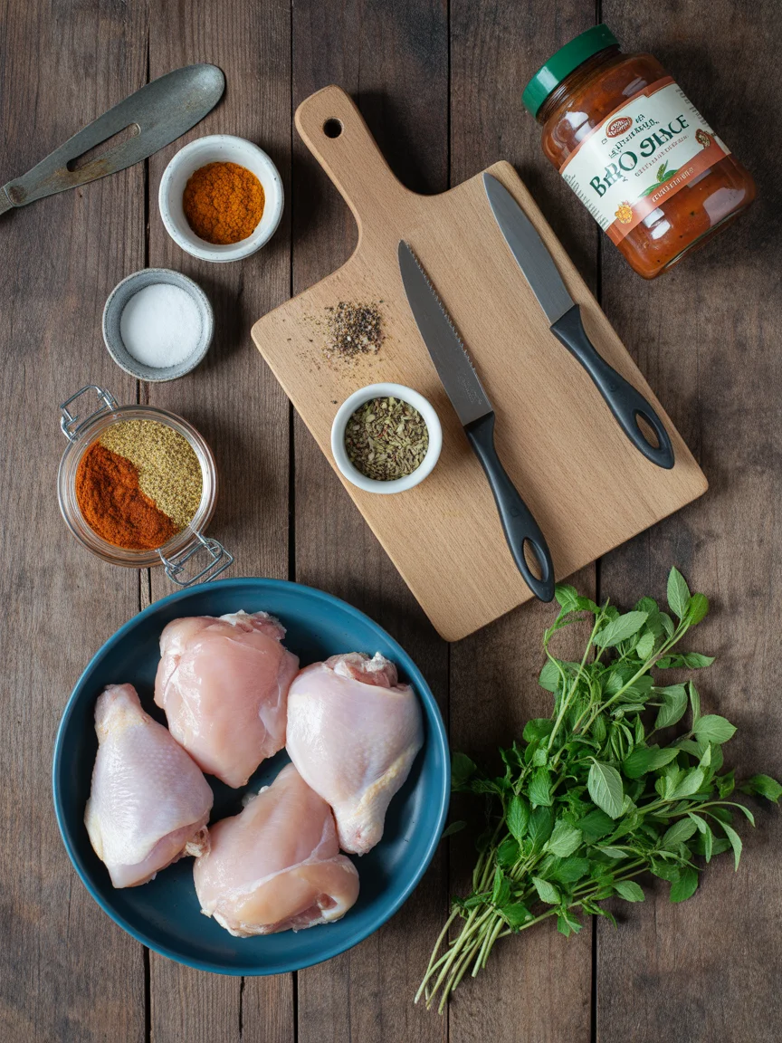 Savory Baked Barbecue Chicken Thighs Recipe That's a Crowd-Pleaser