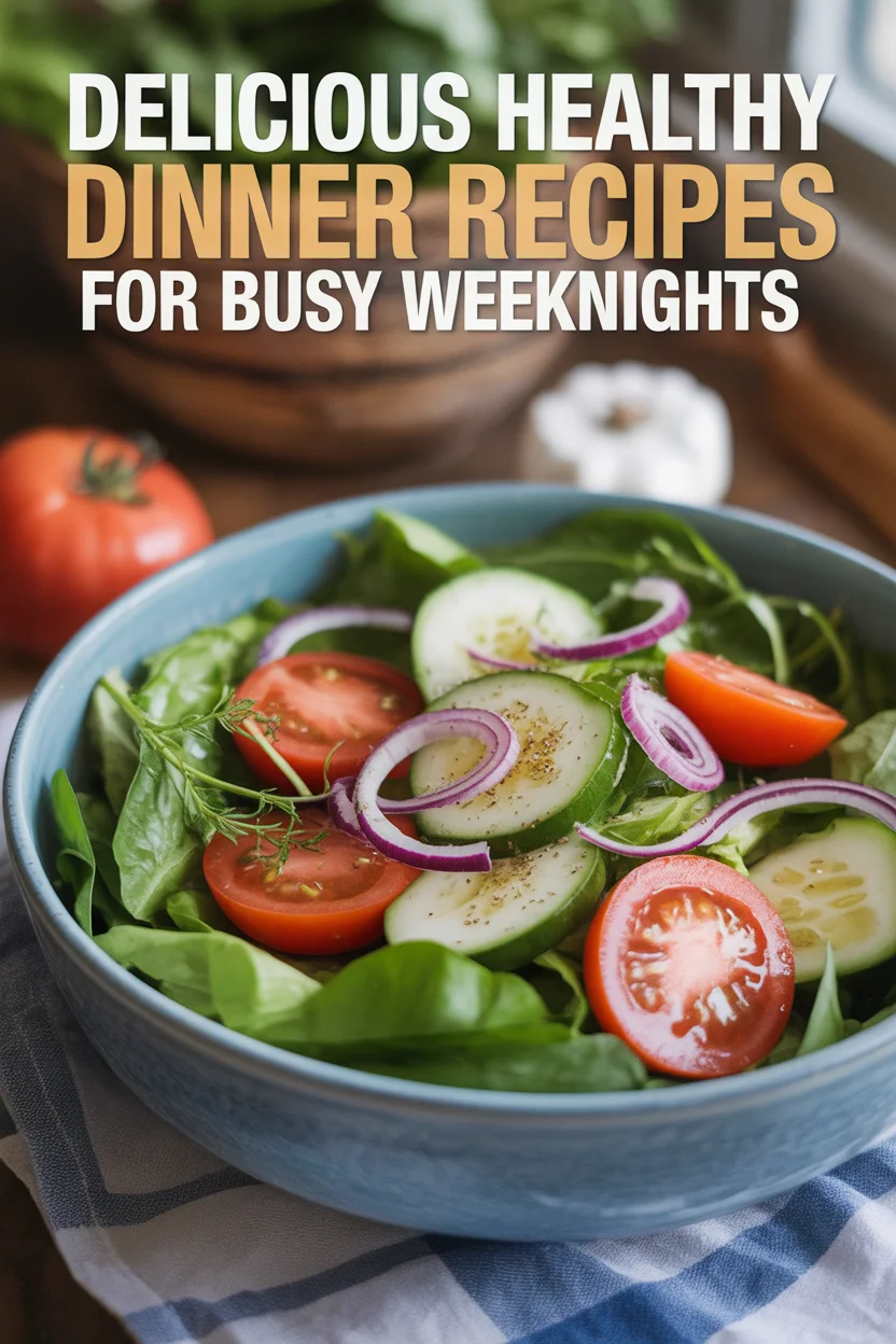 healthy dinner recipes