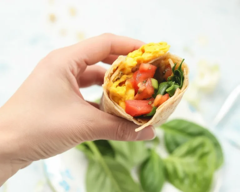 Healthy meal prep breakfast burritos, freezer-friendly and easy to make ahead.