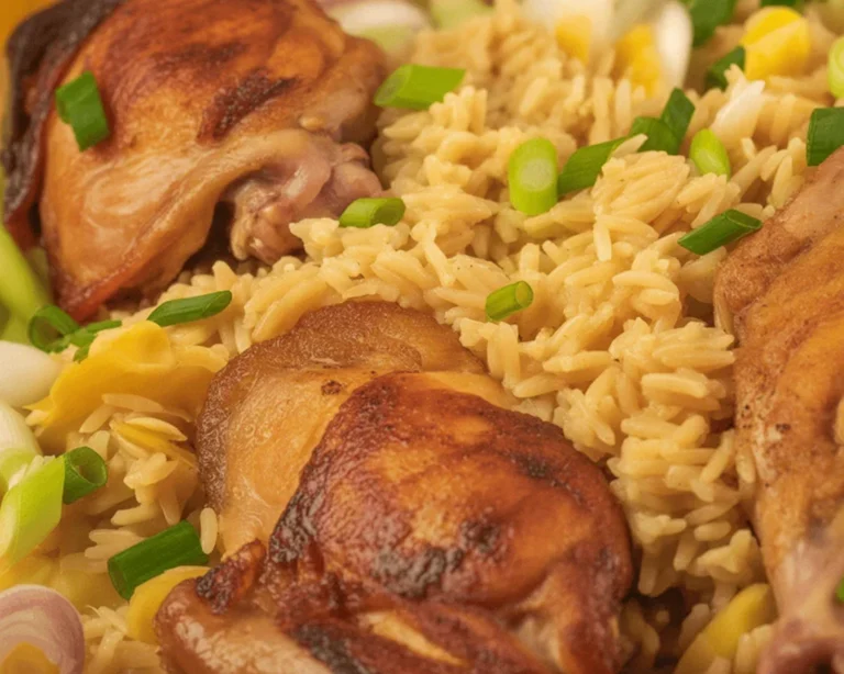 One pot chicken thigh recipes with tender chicken and flavorful rice