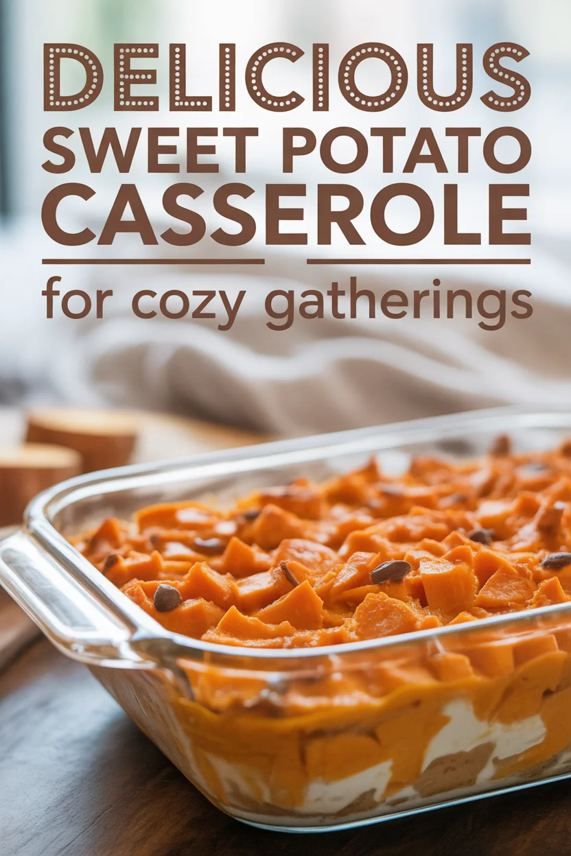 sweet potato casserole