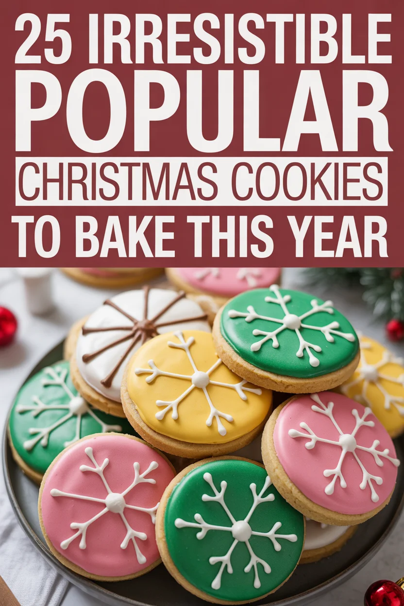 25 Irresistible Popular Christmas Cookies to Bake This Year