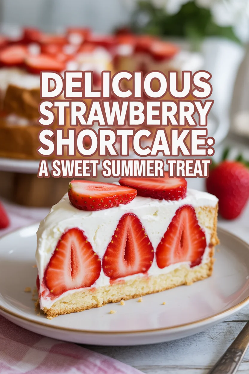 Delicious Strawberry Shortcake: A Sweet Summer Treat