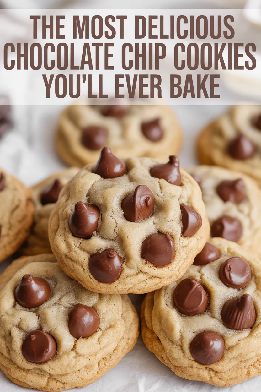 The Most Delicious Chocolate Chip Cookies You'll Ever Bake