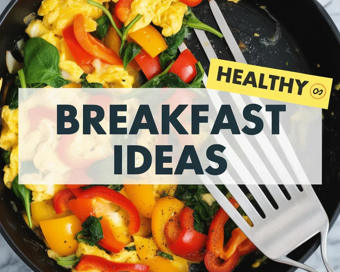 Healthy breakfast ideas featuring nutritious recipes with oats, eggs, and smoothies.